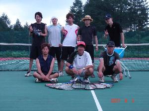 テニス部夏季合宿